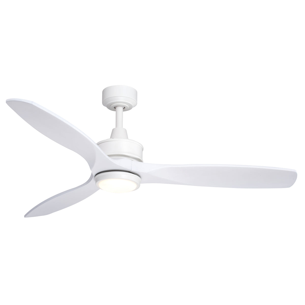 Vaxcel Curtiss Satin Brass Mid - Century Modern MCM Wood Propeller Ceiling Fan with LED Light Kit and Remote