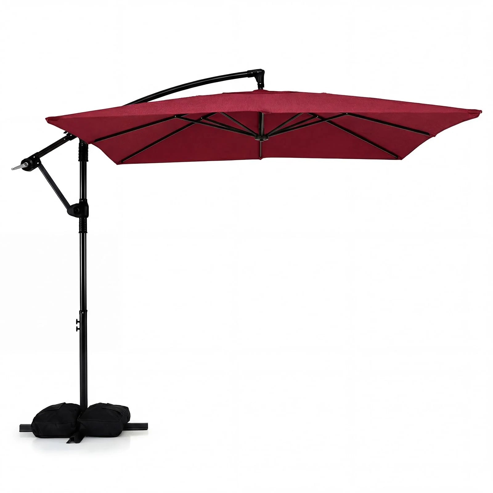 Tangkula 8x8 FT Patio Umbrella with Base Included