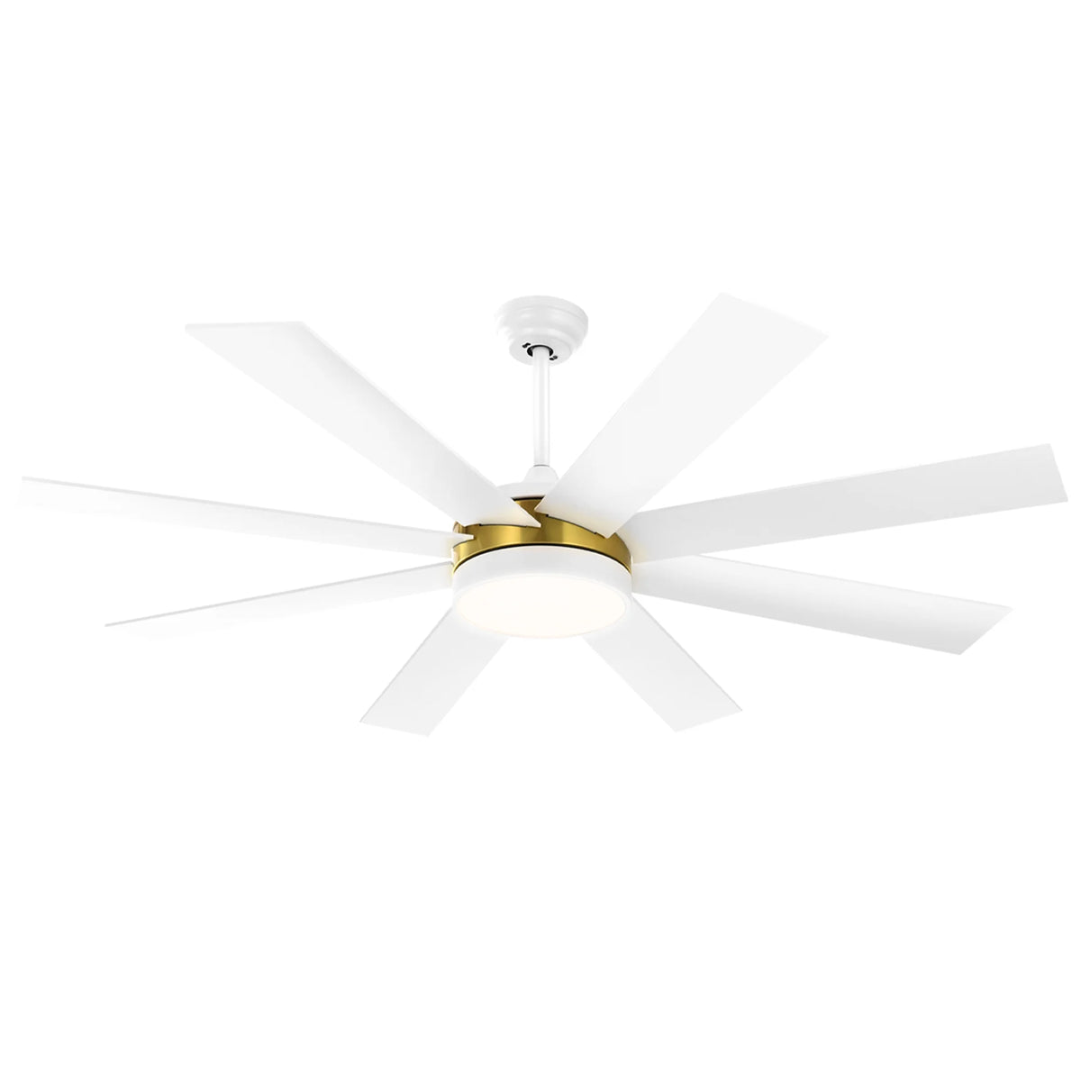 Dextrus 60 in Modern LED Outdoor/ Indoor Ceiling Fan with Remote Control